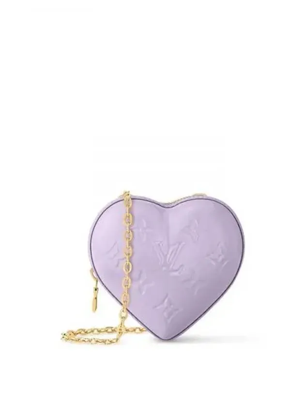 Keep My Heart Shoulder Bag Purple