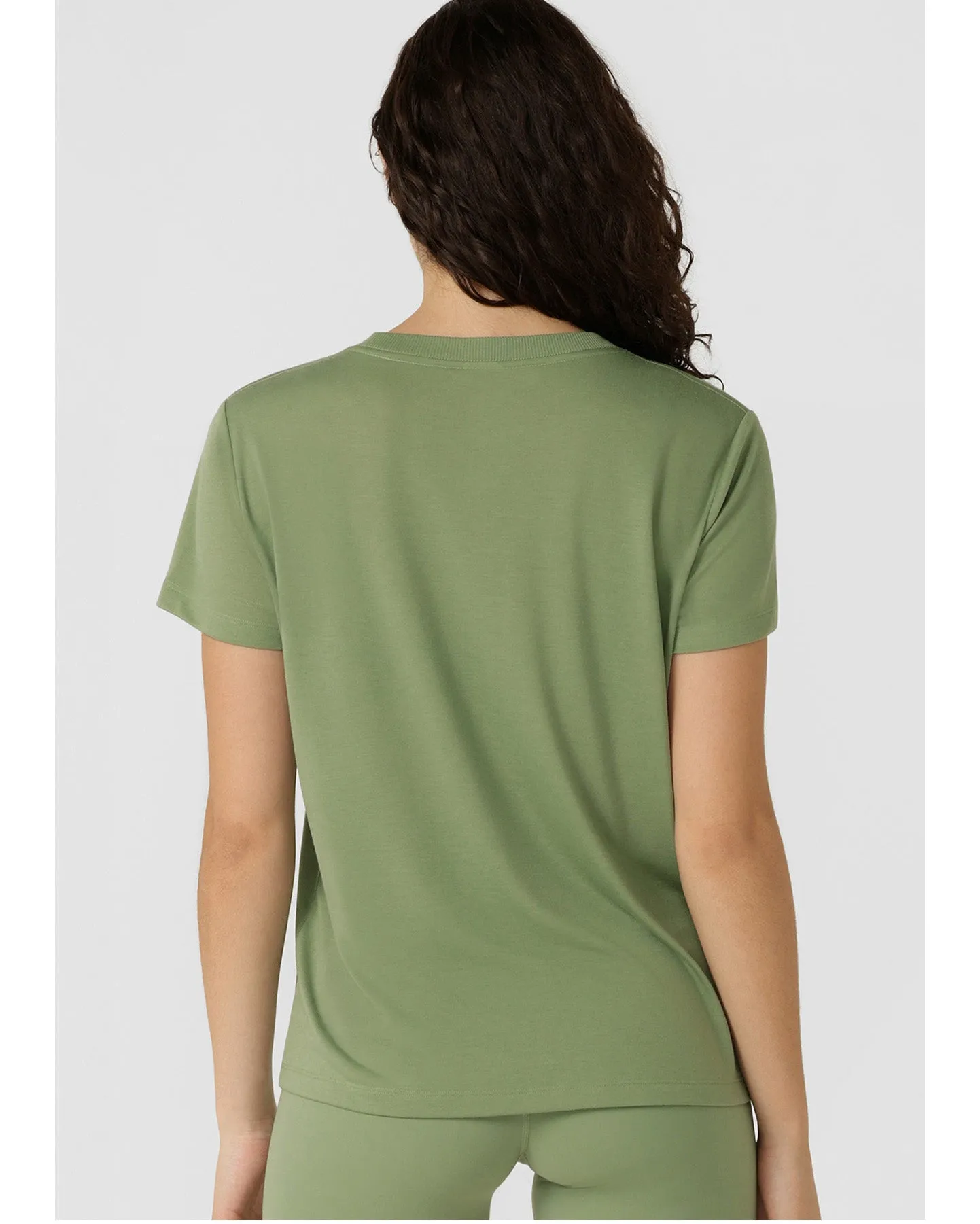 Lorna Jane Lotus T Shirt - Green Goodness