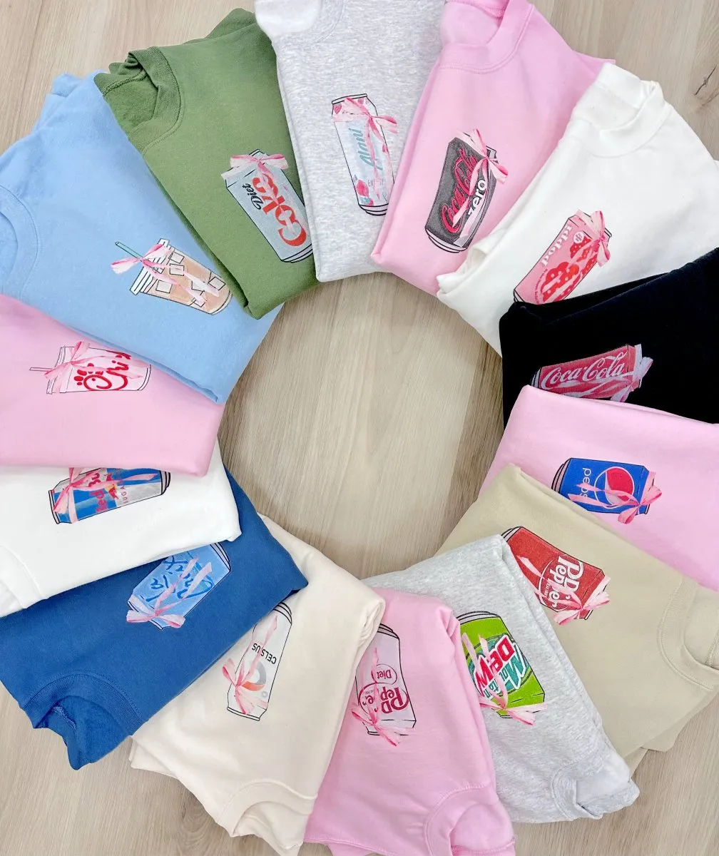 Make It Yours™ 'Bow Beverages' Crewneck Sweatshirt