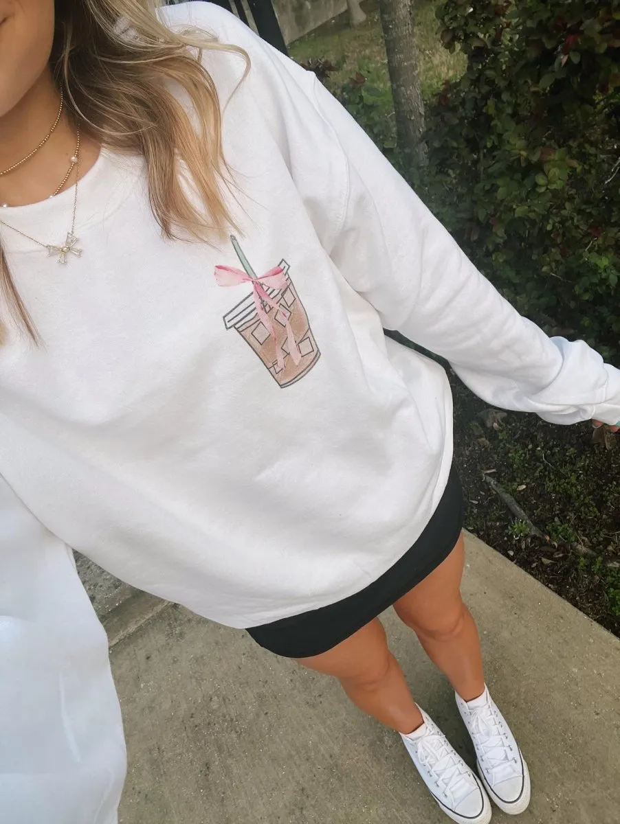 Make It Yours™ 'Bow Beverages' Crewneck Sweatshirt