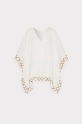 Mirrored Embroidery Caftan