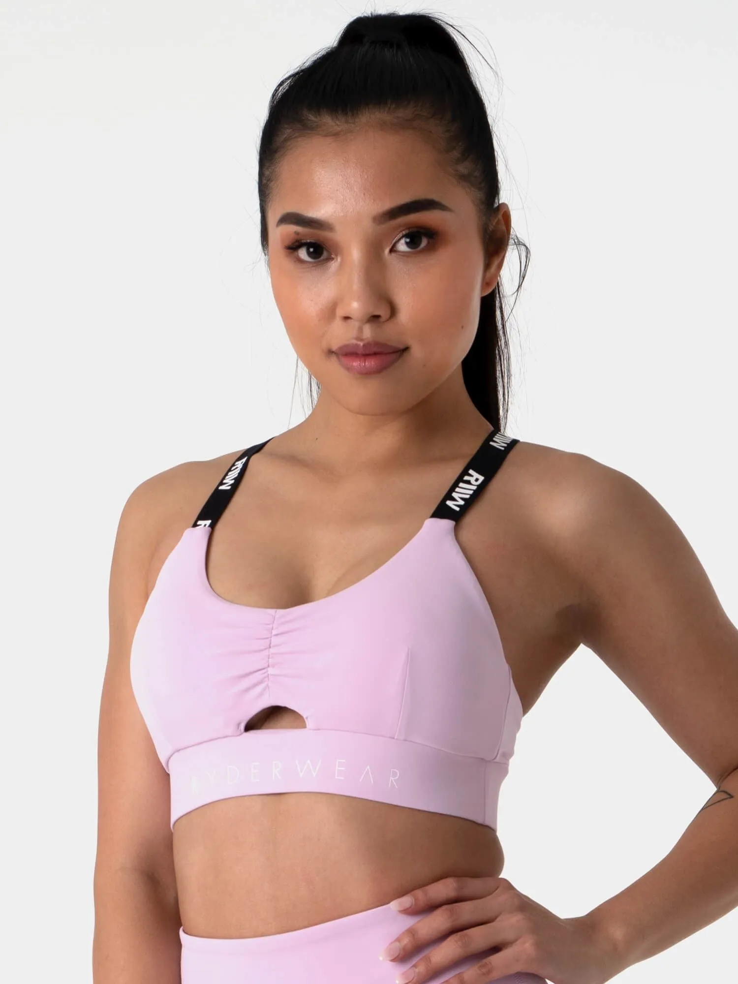 Pastels Scrunch Bra -Lavender