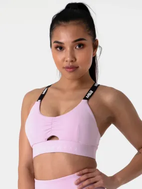 Pastels Scrunch Bra -Lavender