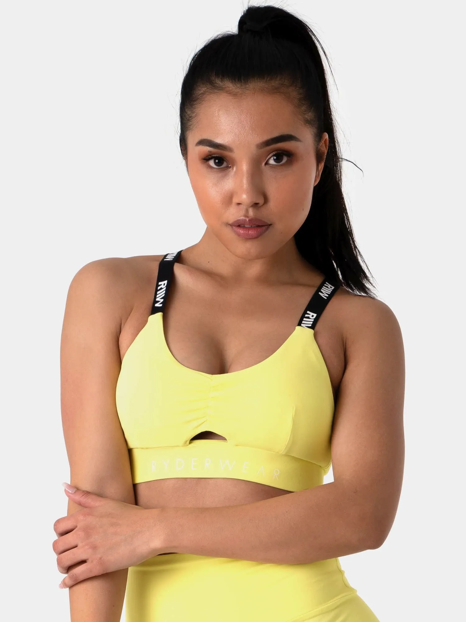 Pastels Scrunch Bra -Lavender