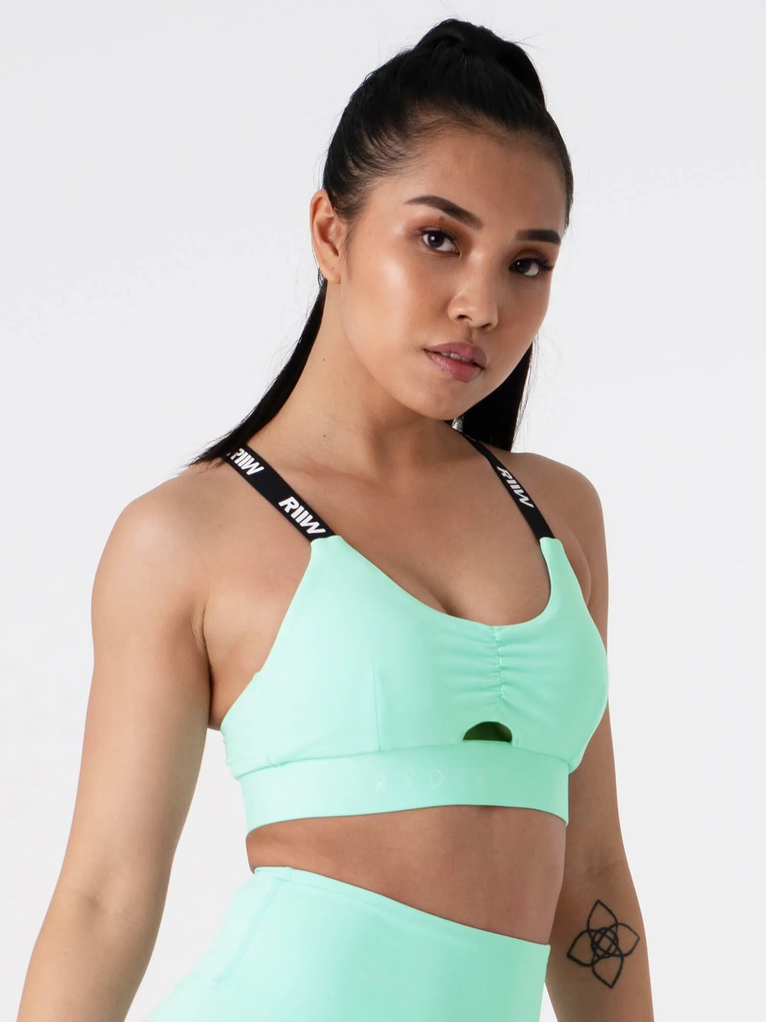 Pastels Scrunch Bra -Lavender