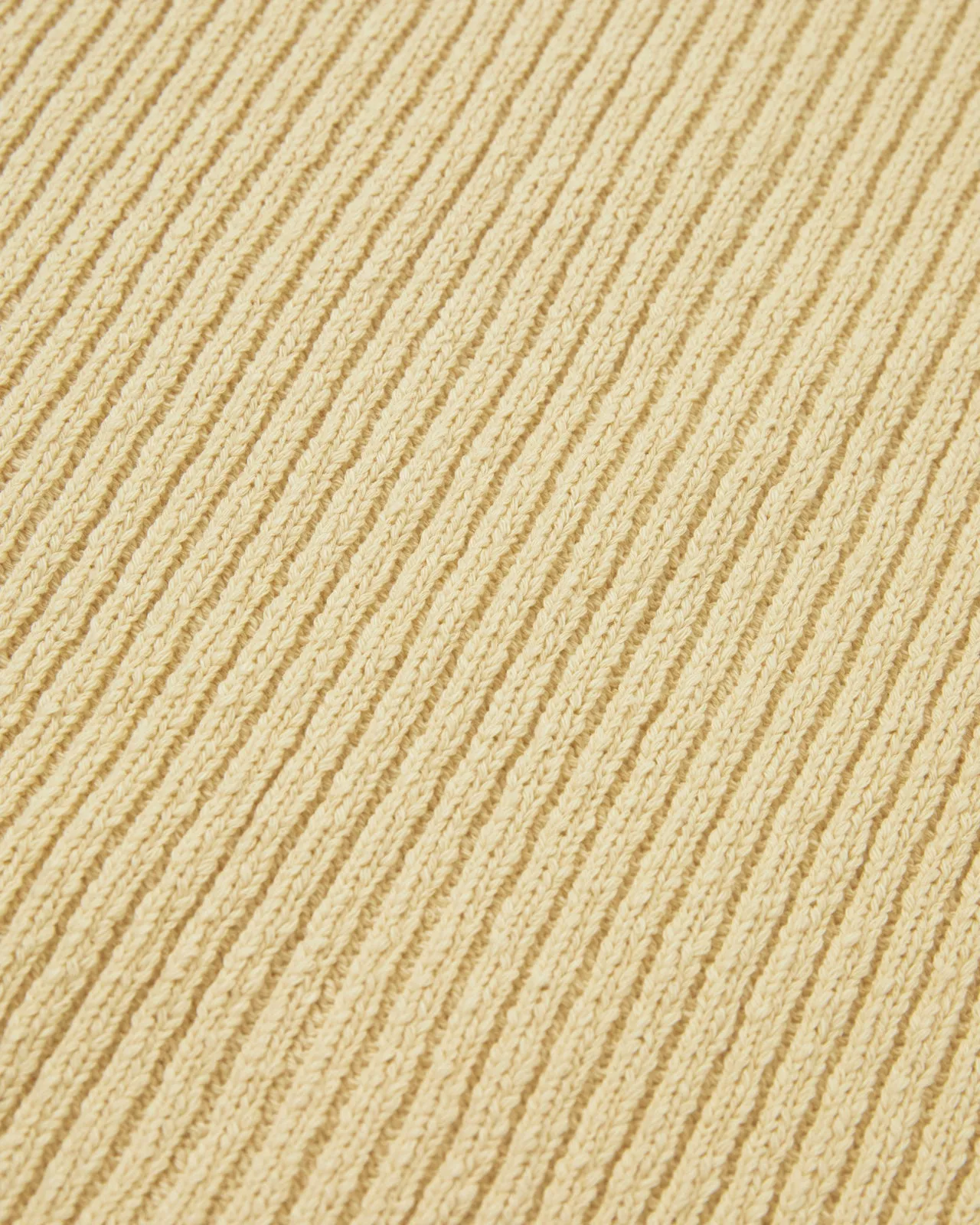 Patched Knit Vest pale Yellow