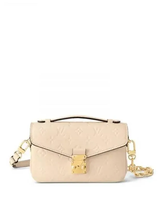 Pochette Metis East West Shoulder Bag Cream