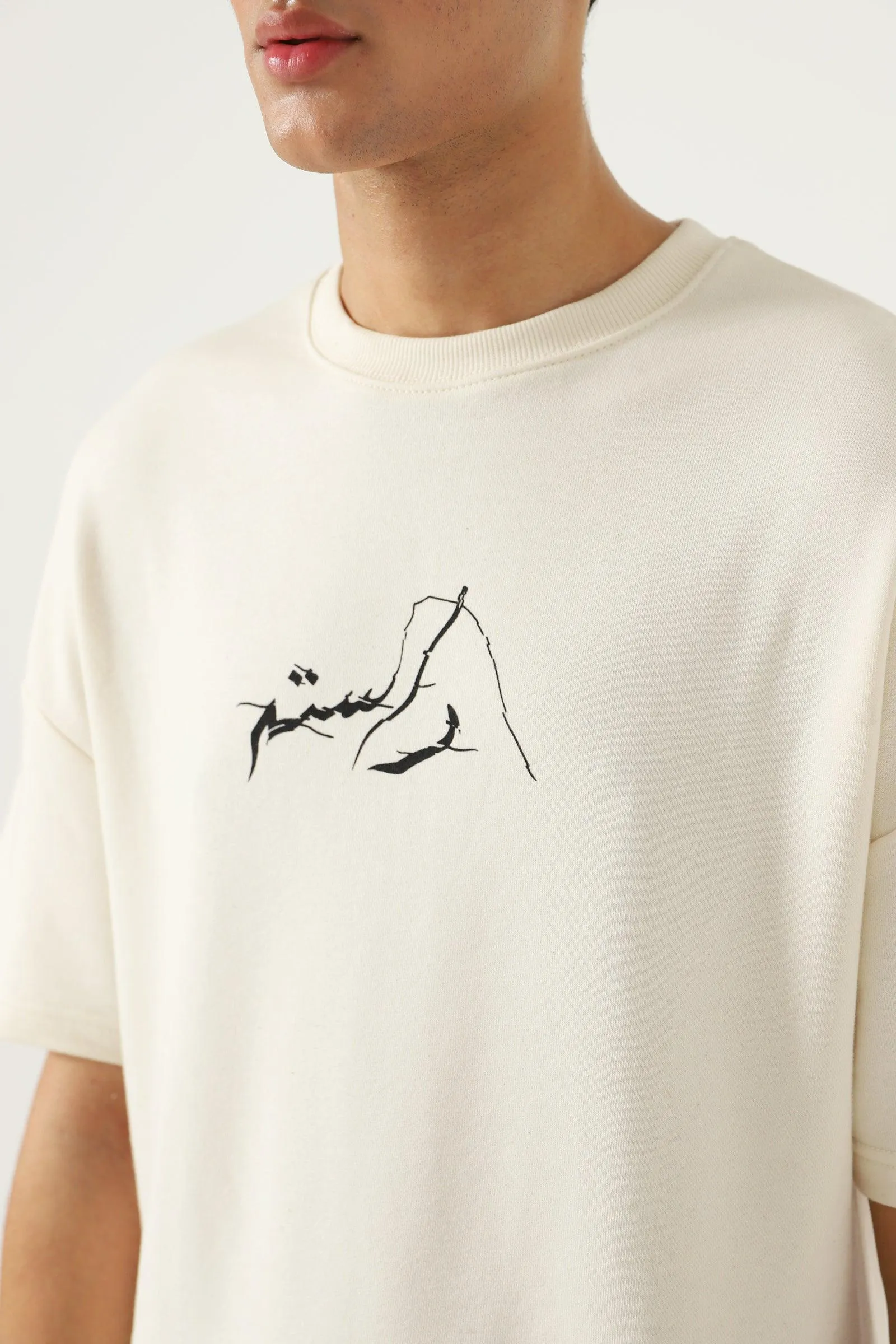 "DESTINY" BEIGE T SHIRT