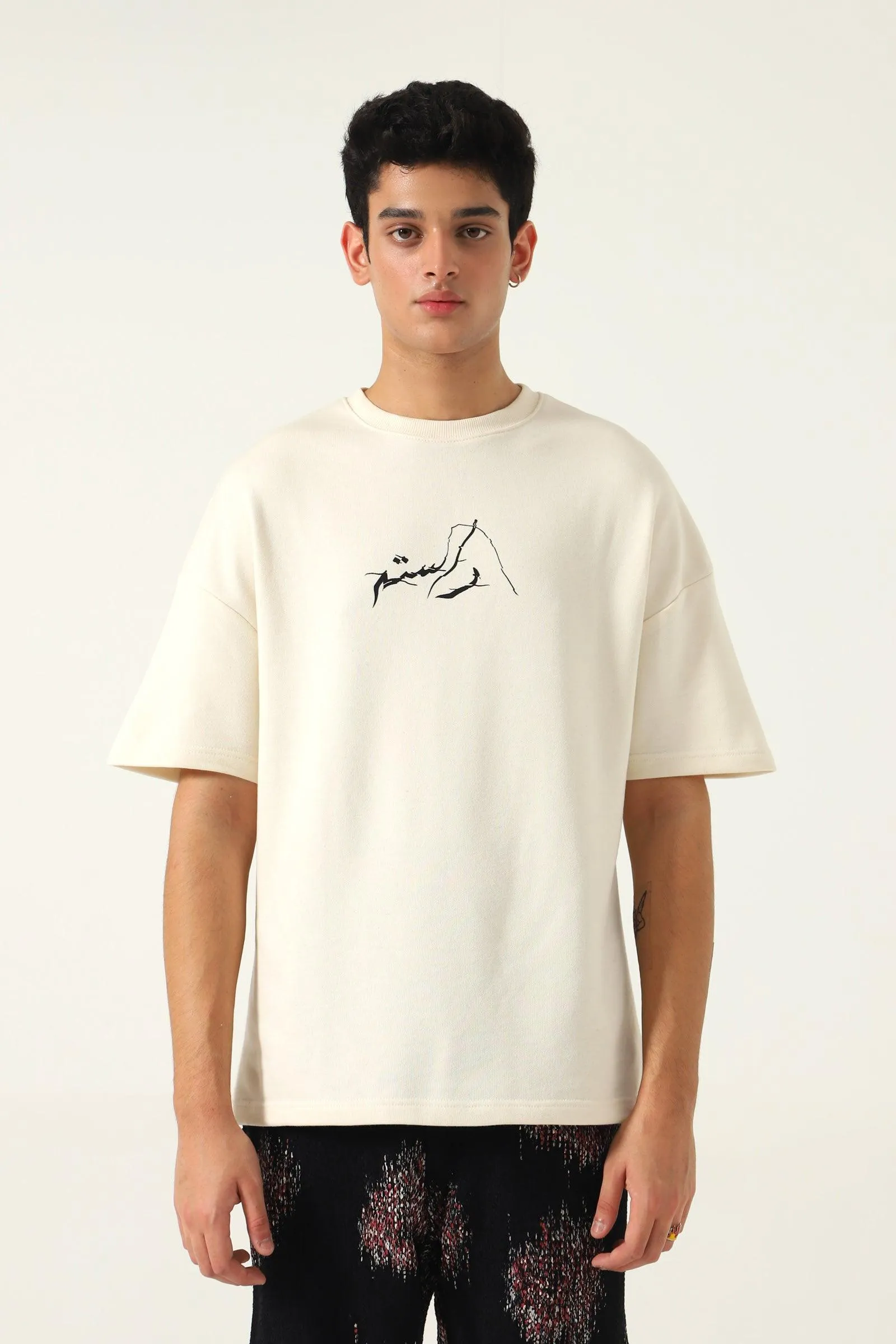 "DESTINY" BEIGE T SHIRT