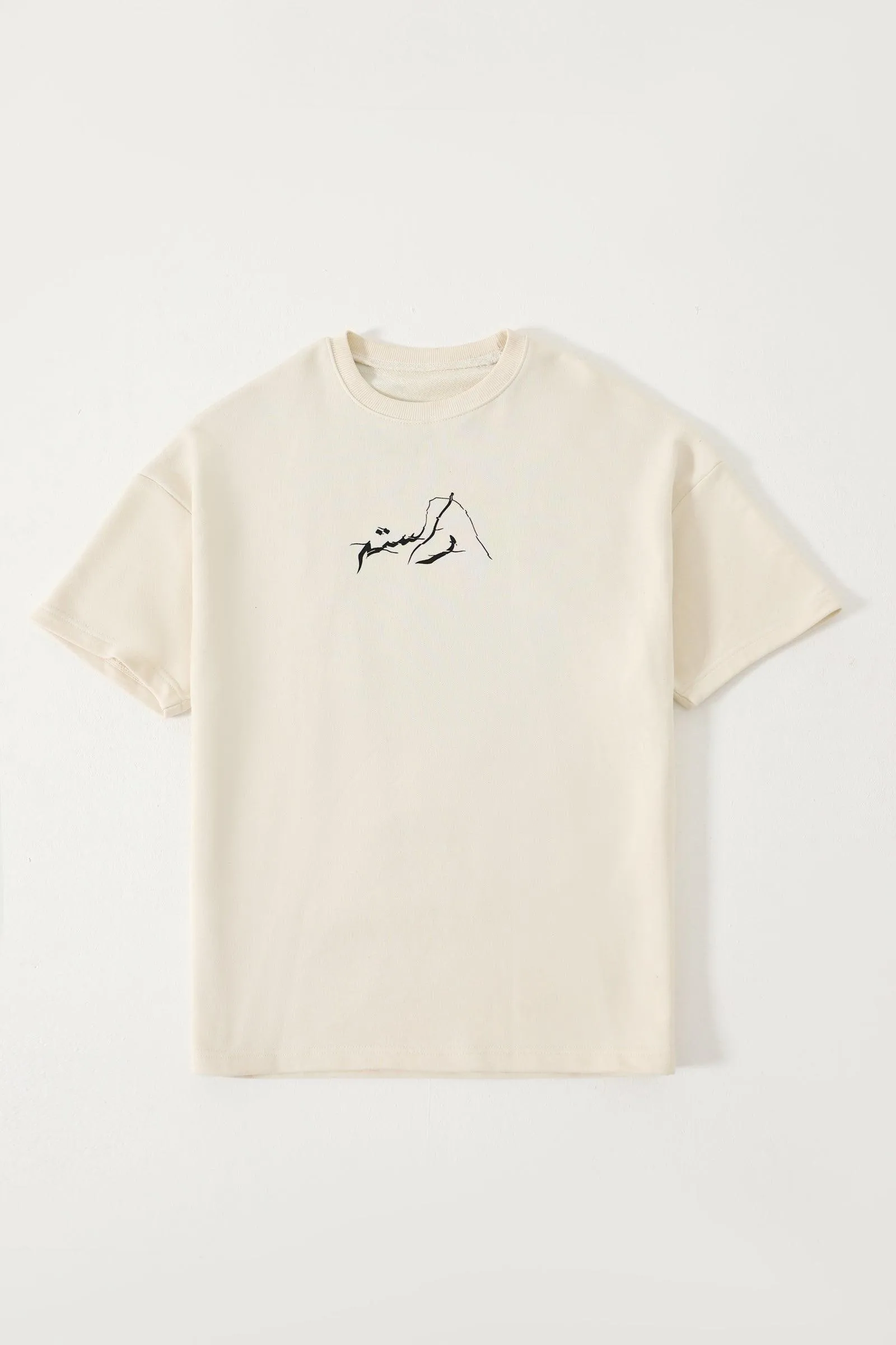 "DESTINY" BEIGE T SHIRT