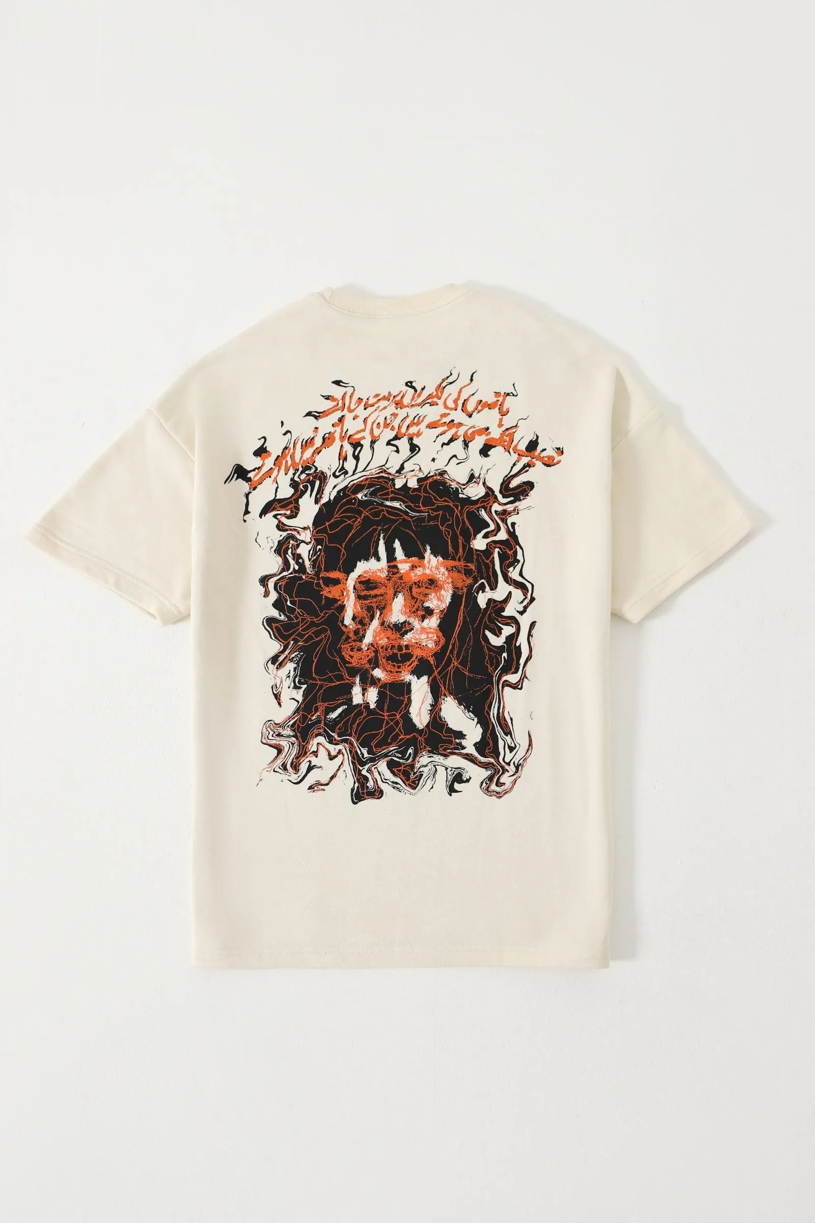 "DESTINY" BEIGE T SHIRT