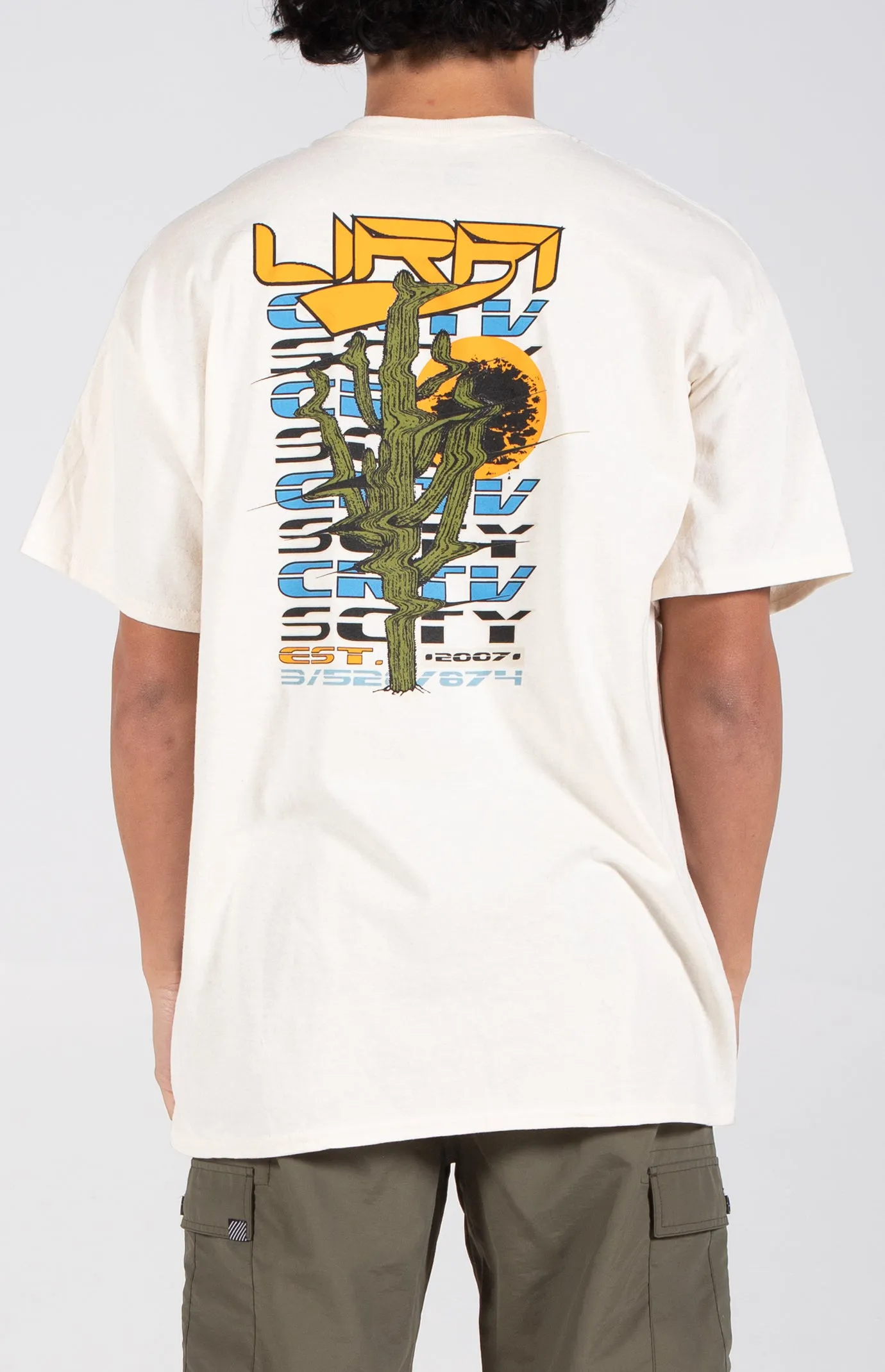 Sacton SS Tee | Natural