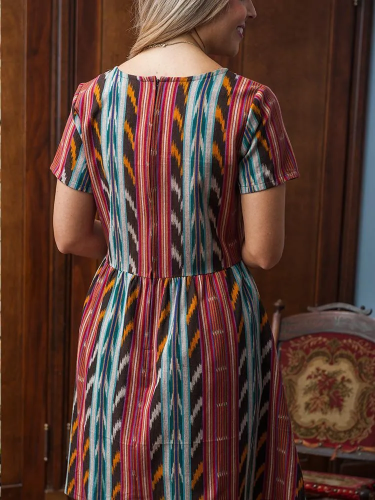 Serenade Dress - Desert Ikat