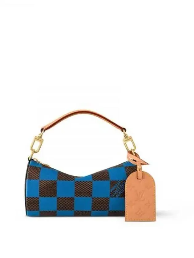 Soft Polochon PM Shoulder Bag Blue