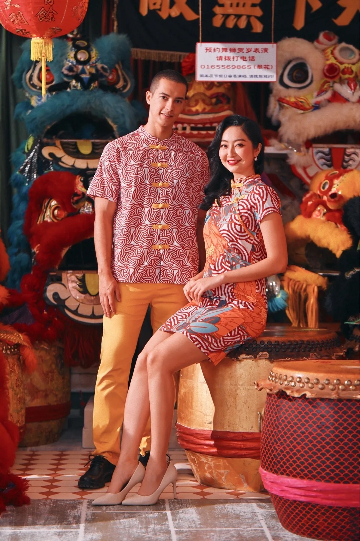 The Chinatown Men Oriental Shirt - Unite