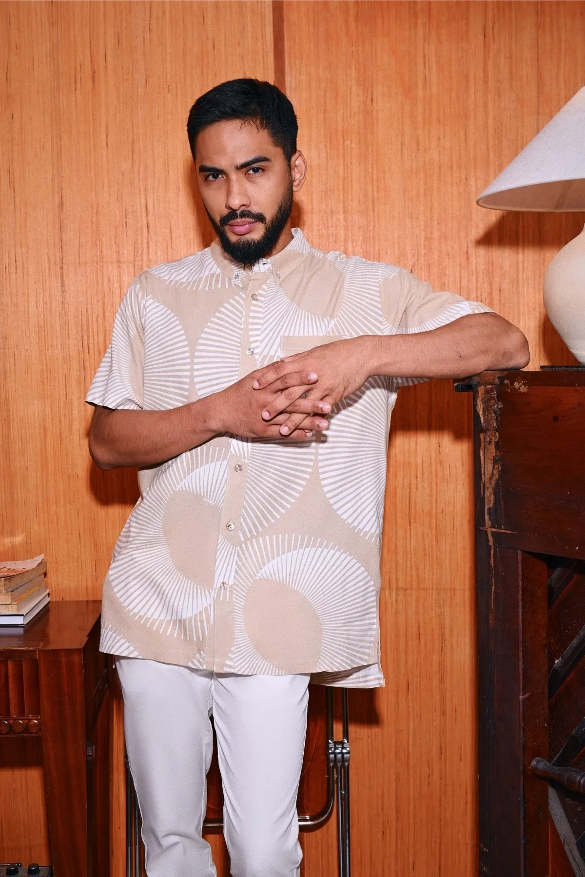 The Congkak Men Batik Shirt - Carve