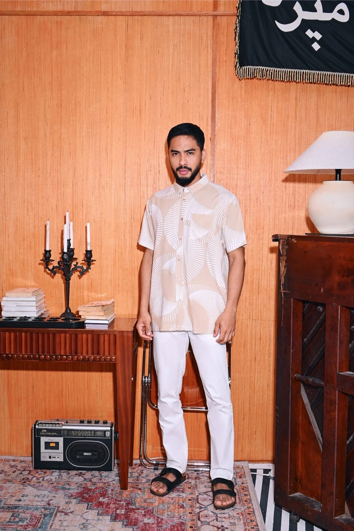 The Congkak Men Batik Shirt - Carve