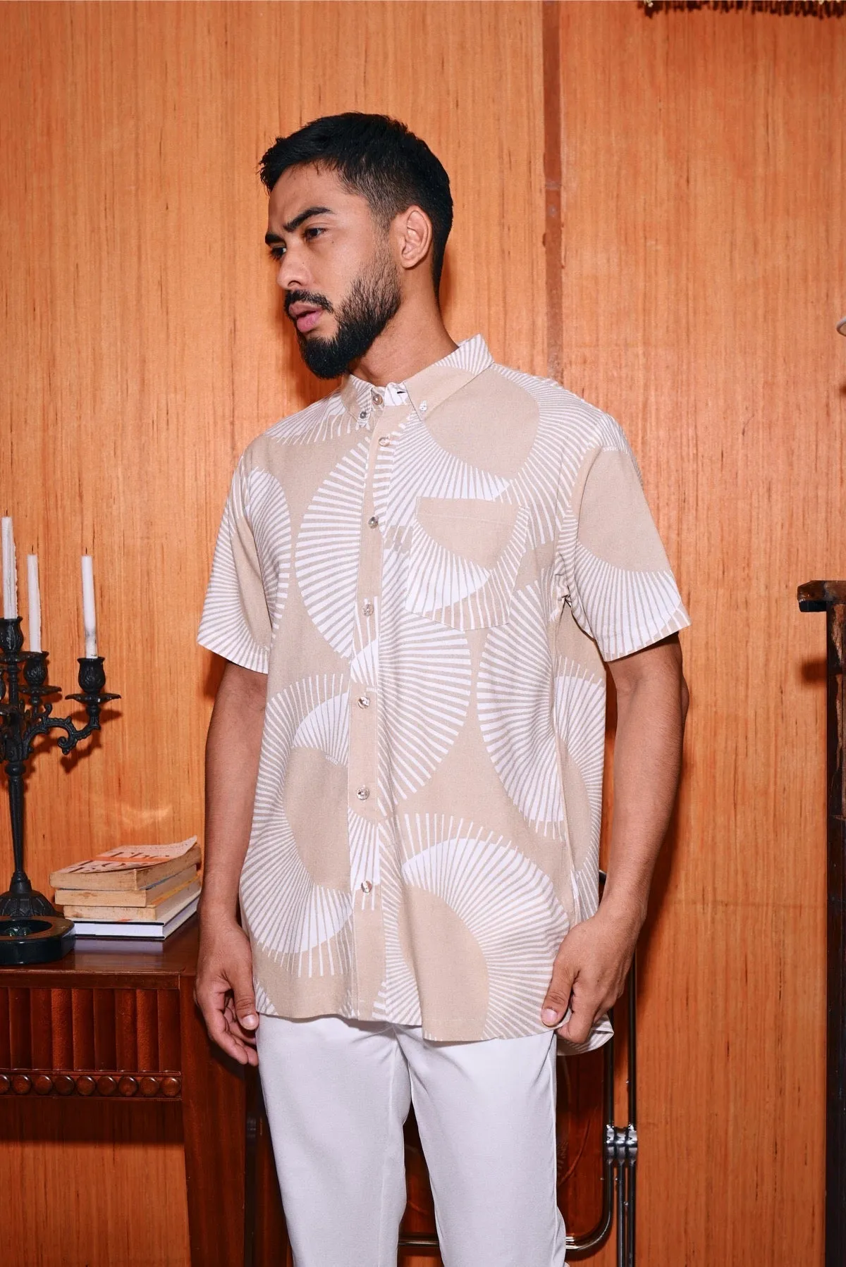 The Congkak Men Batik Shirt - Carve