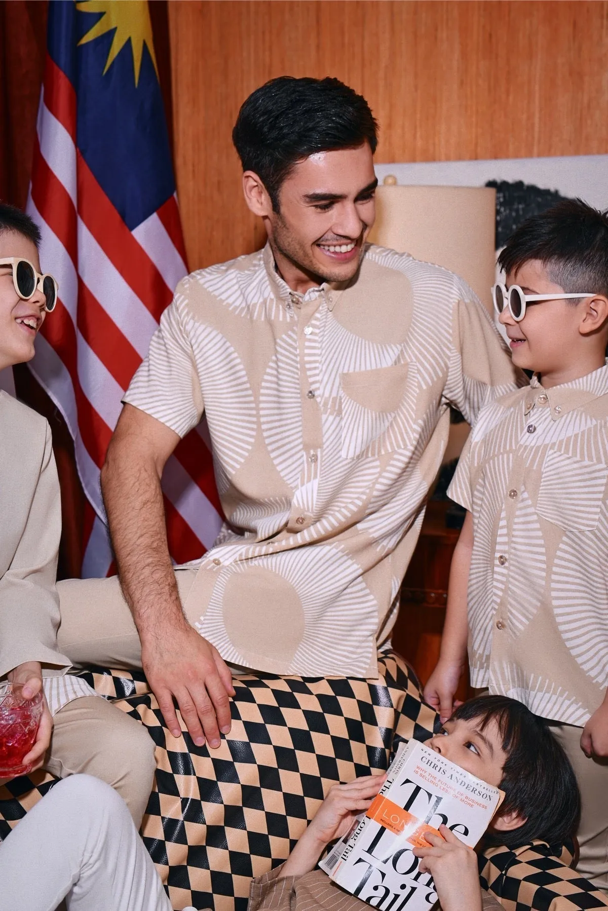The Congkak Men Batik Shirt - Carve