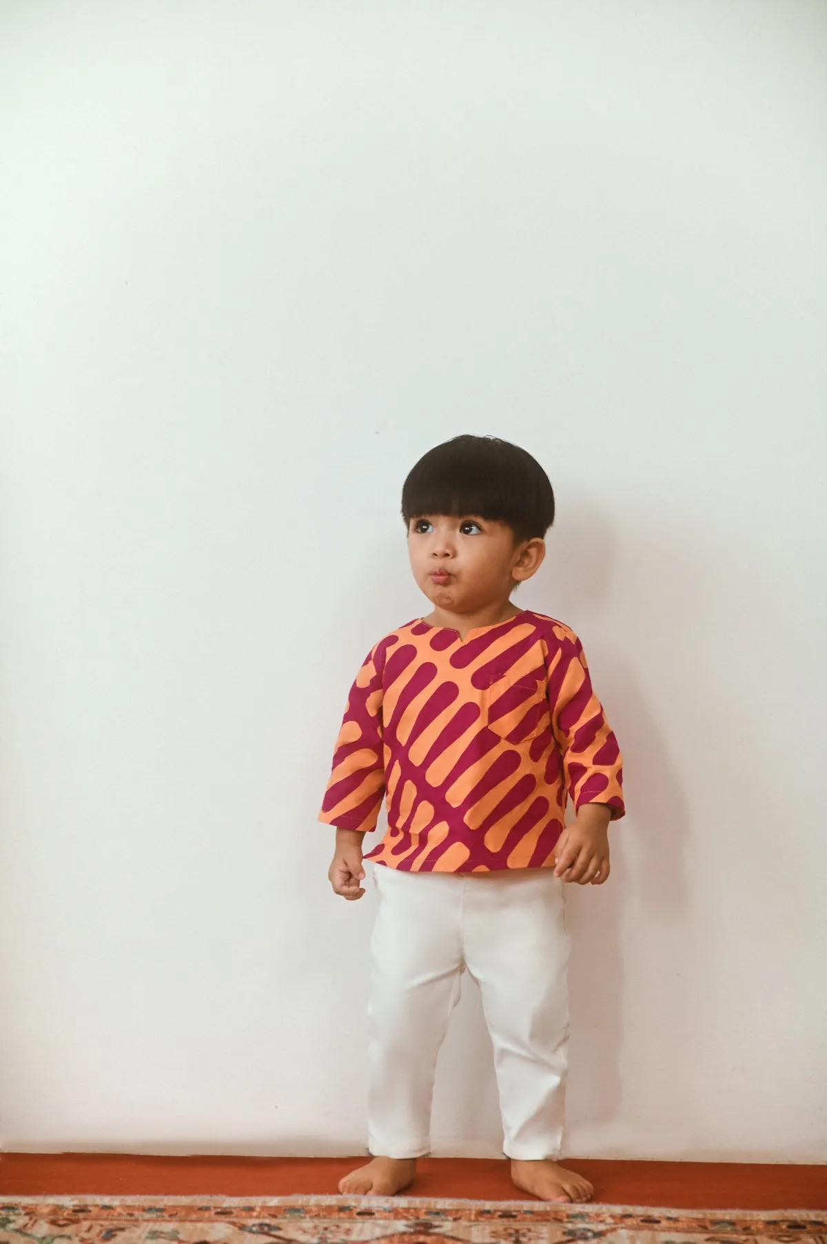 The Dulu Kita Babies Kurta - Good Vibes