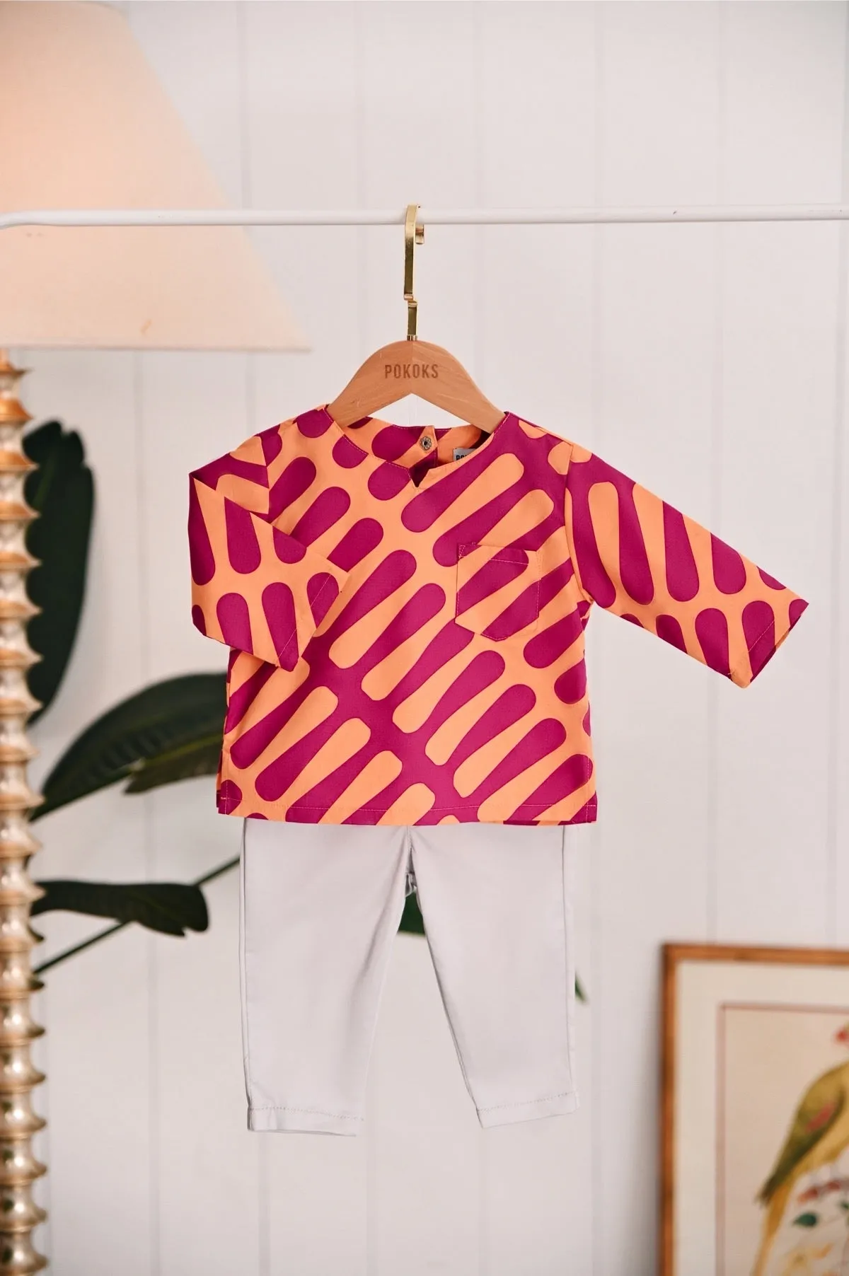 The Dulu Kita Babies Kurta - Good Vibes