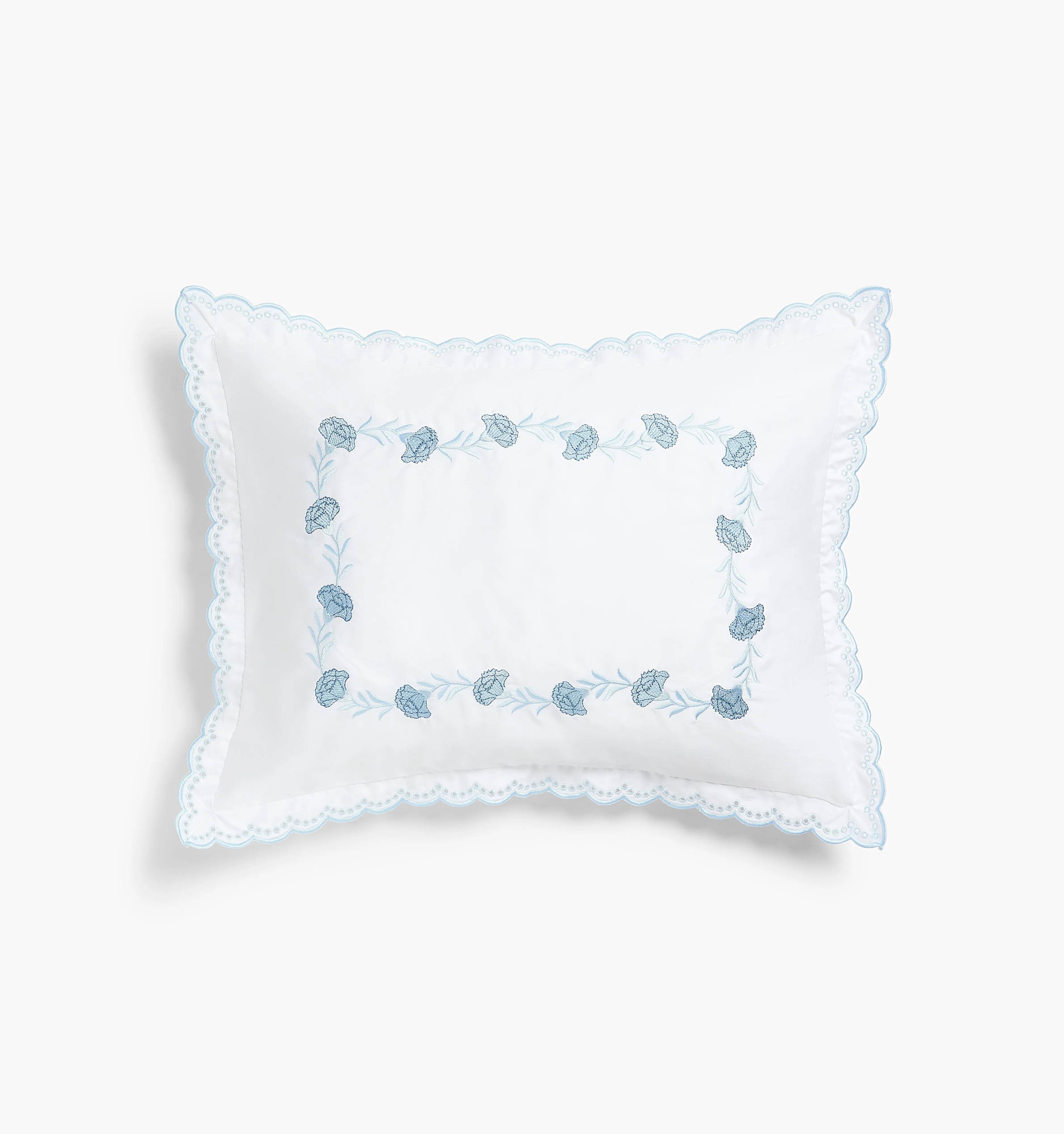 The Hollyhock Mini Pillow - Embroidery