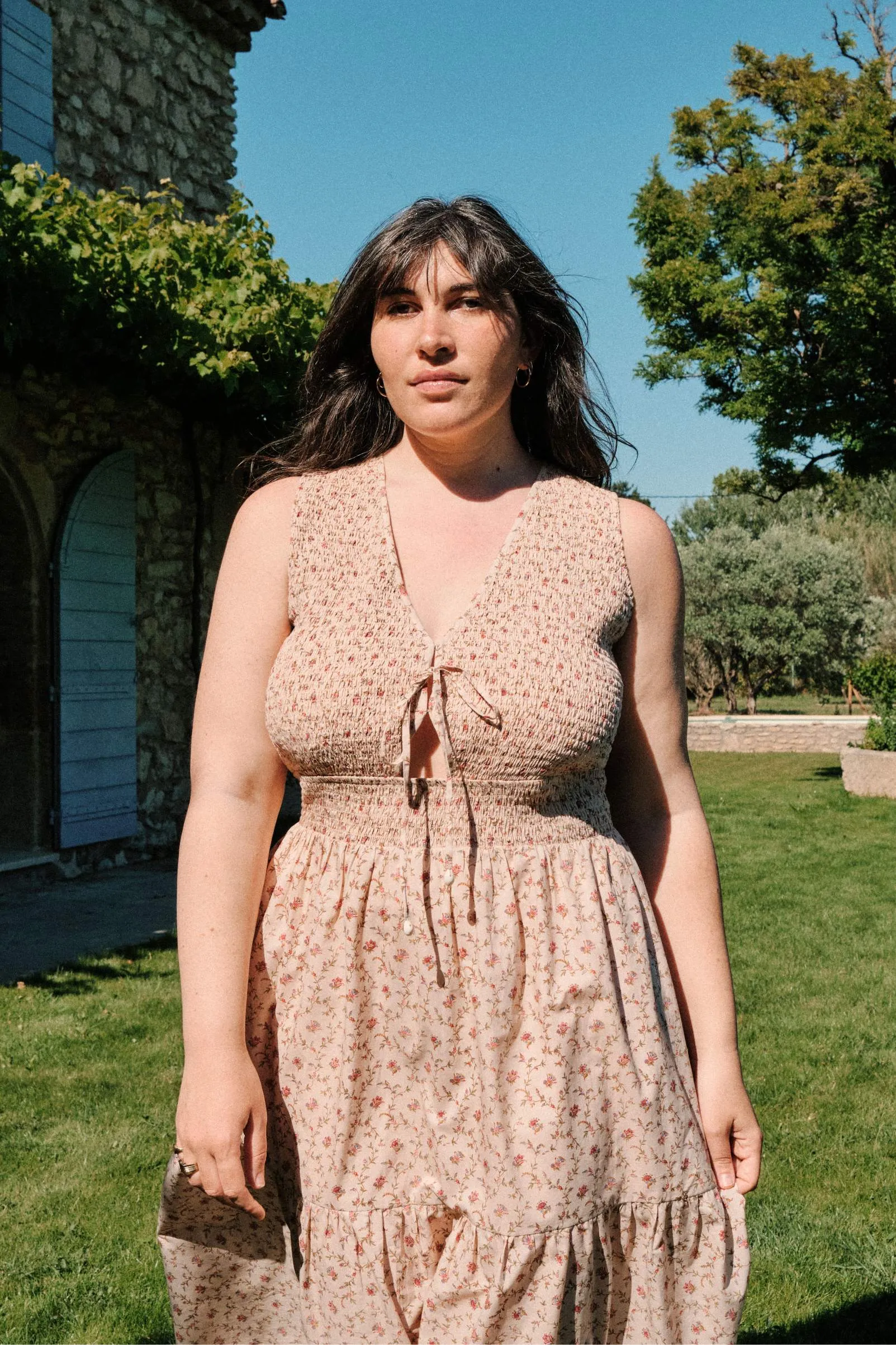 The Mika Dress Extended | Summer Trellis