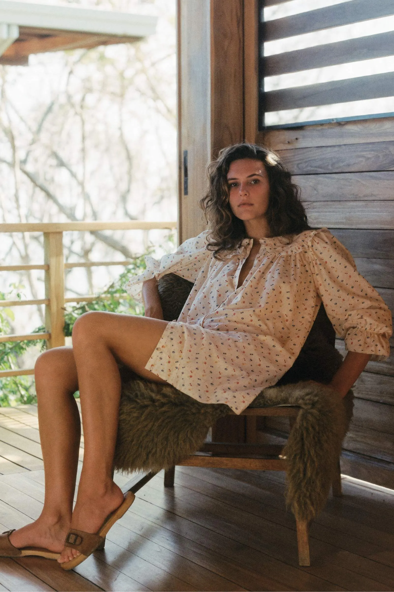 The Nellie Dress | Carnelian Aster Garden