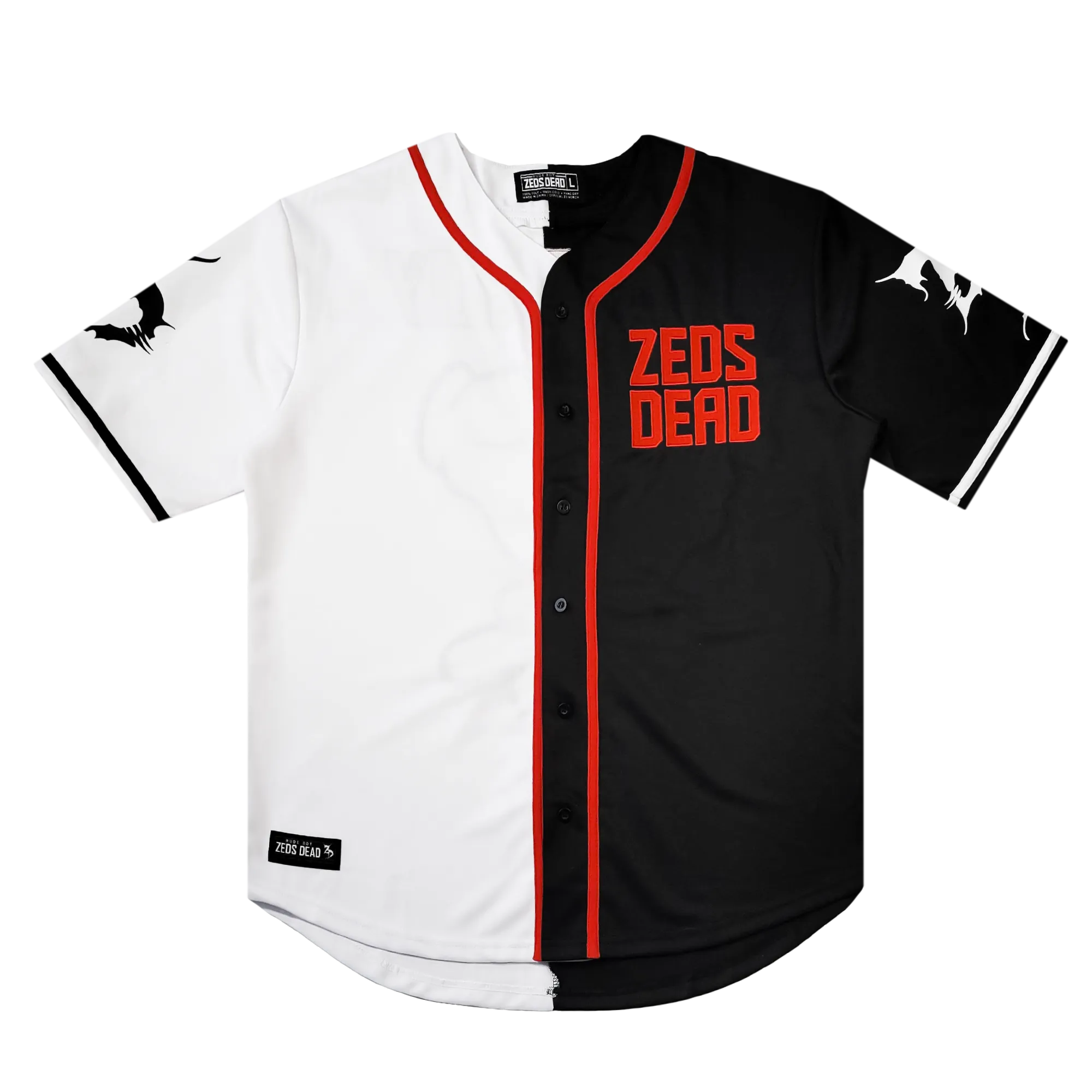 Zeds Dead - Rude Boy - 2 Tone Baseball Jersey